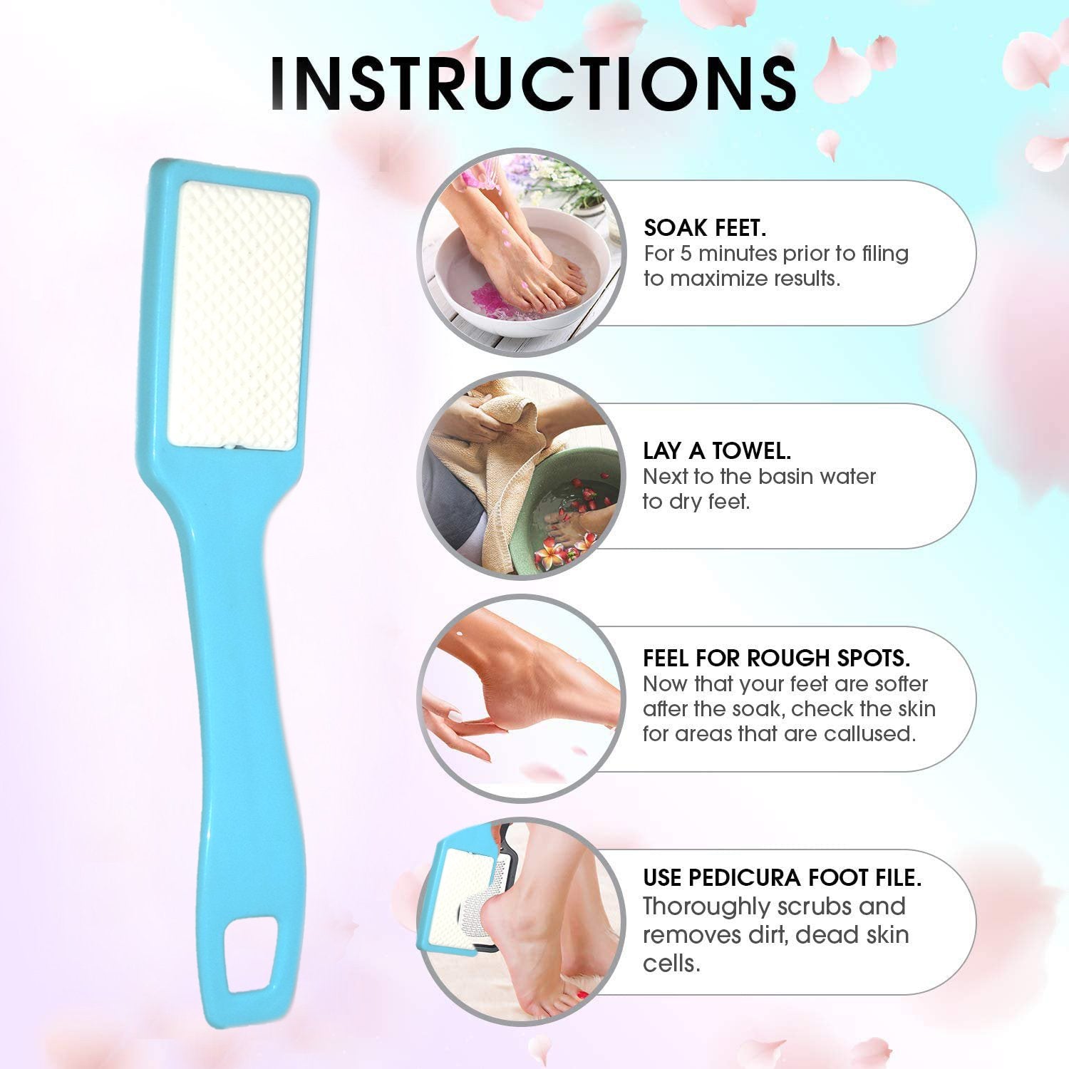 0301 Pedicure Foot Care - Foot Scrapper Brush - SkyShopy 0301 Pedicure Foot Care - Foot Scrapper Brush - SkyShopy